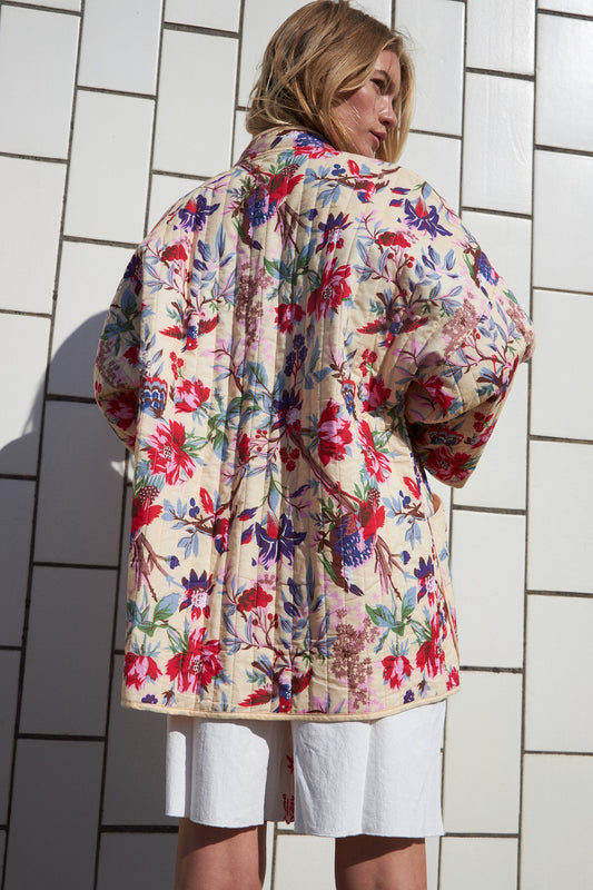 Lollys Laundry Lulu Jacket - Flower Print Multi