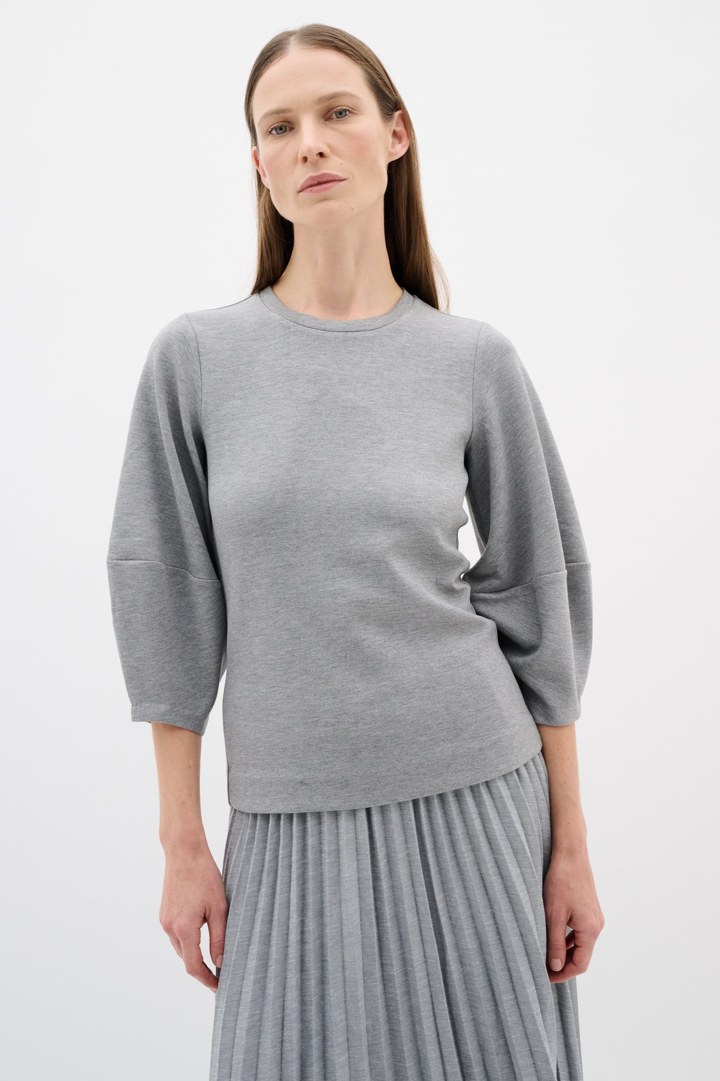 InWear Pari Vincent Jumper - Grey Melange - xs
