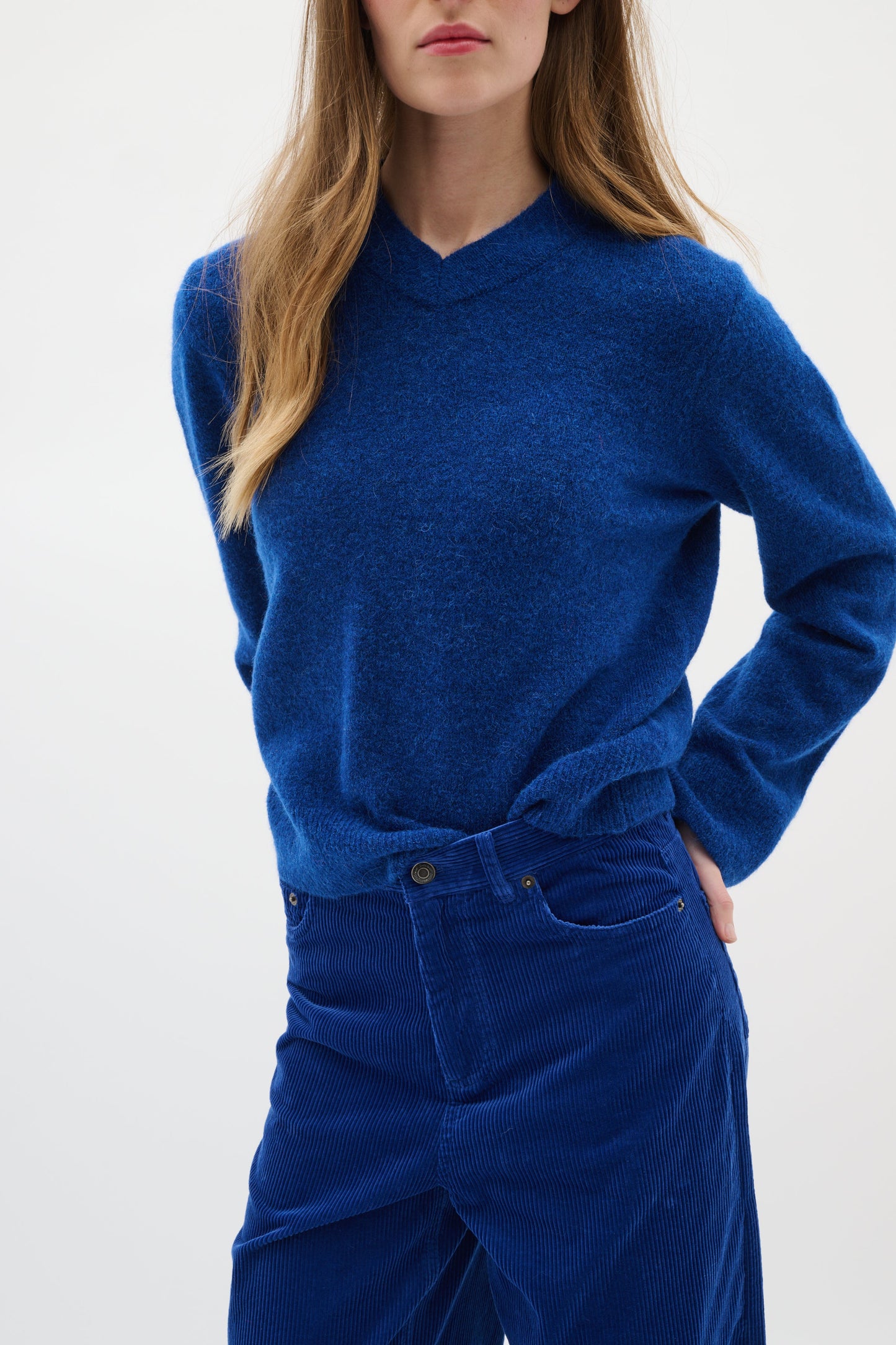 InWear Guni V Neck - Sodalite