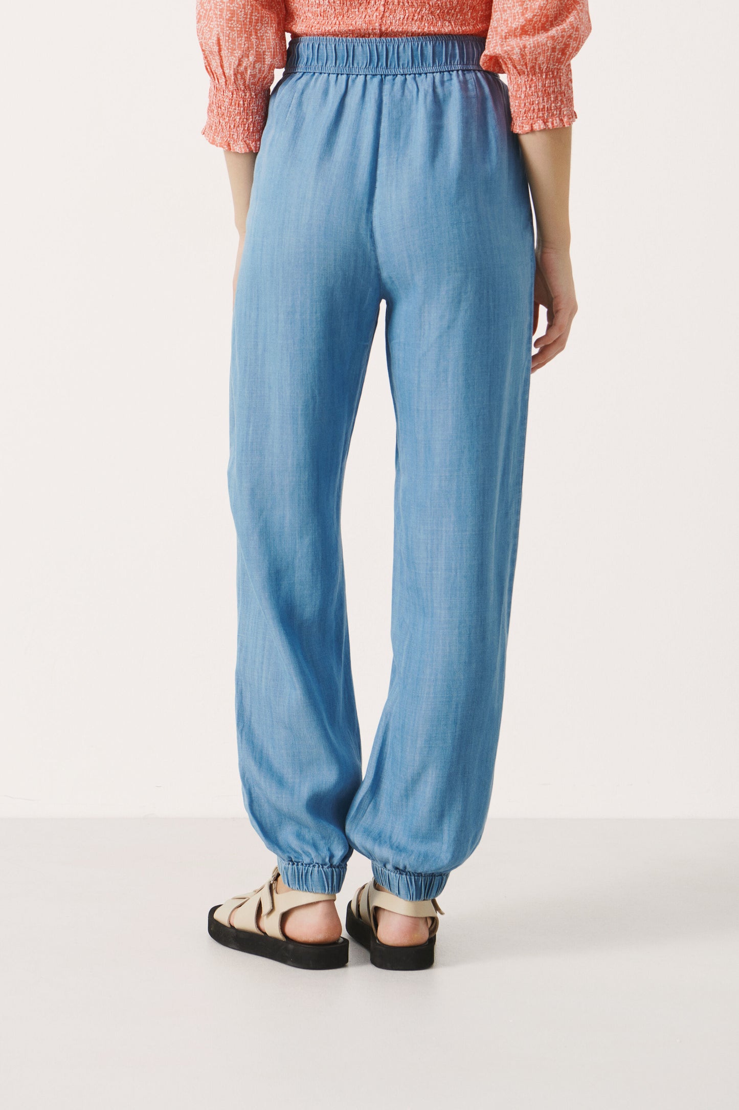 Part Two Vilma Trousers - Blue Denim