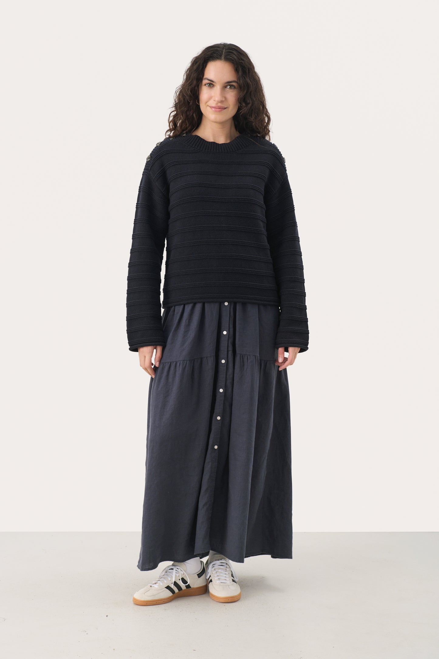 Part Two Noell Pullover - Dark Navy - xs