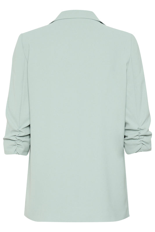 Soaked in Luxury Shirley Blazer - Silver Blue