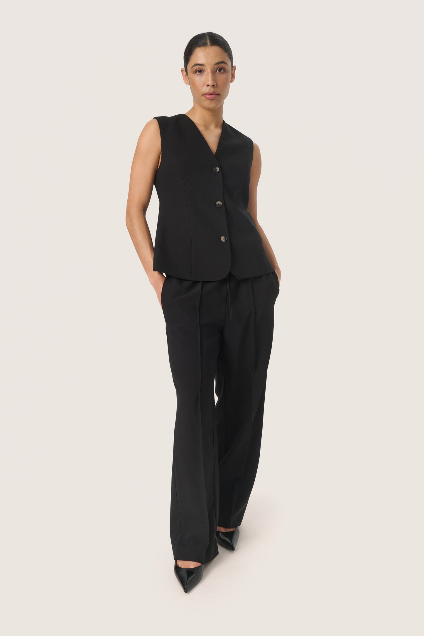 Soaked In Luxury Eureka Trousers - Black