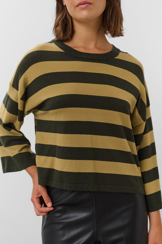 Soaked In Luxury Spina Boxy Pullover - Rosin and Fennel