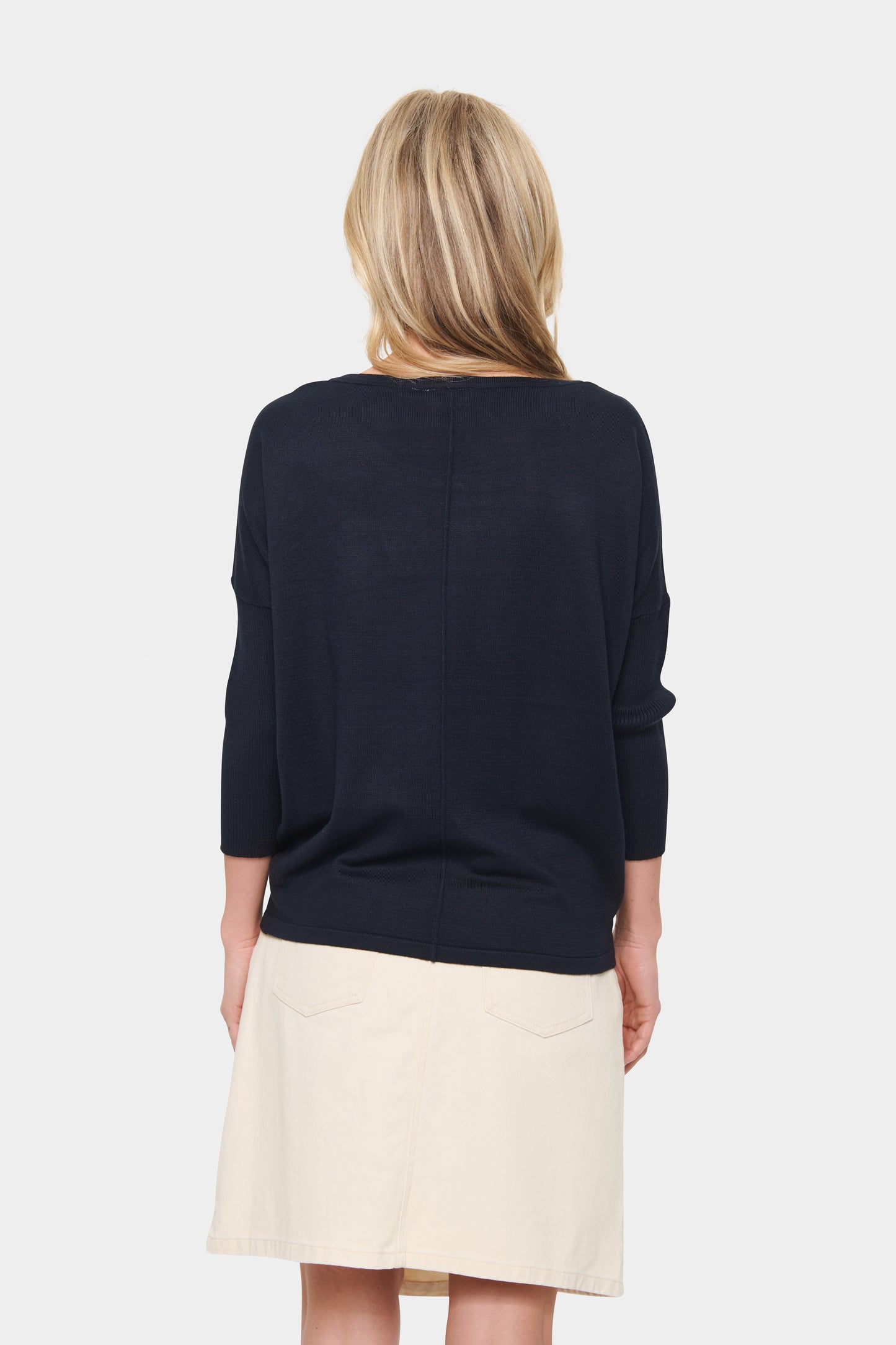 Saint Tropez Mila Round Neck Pullover