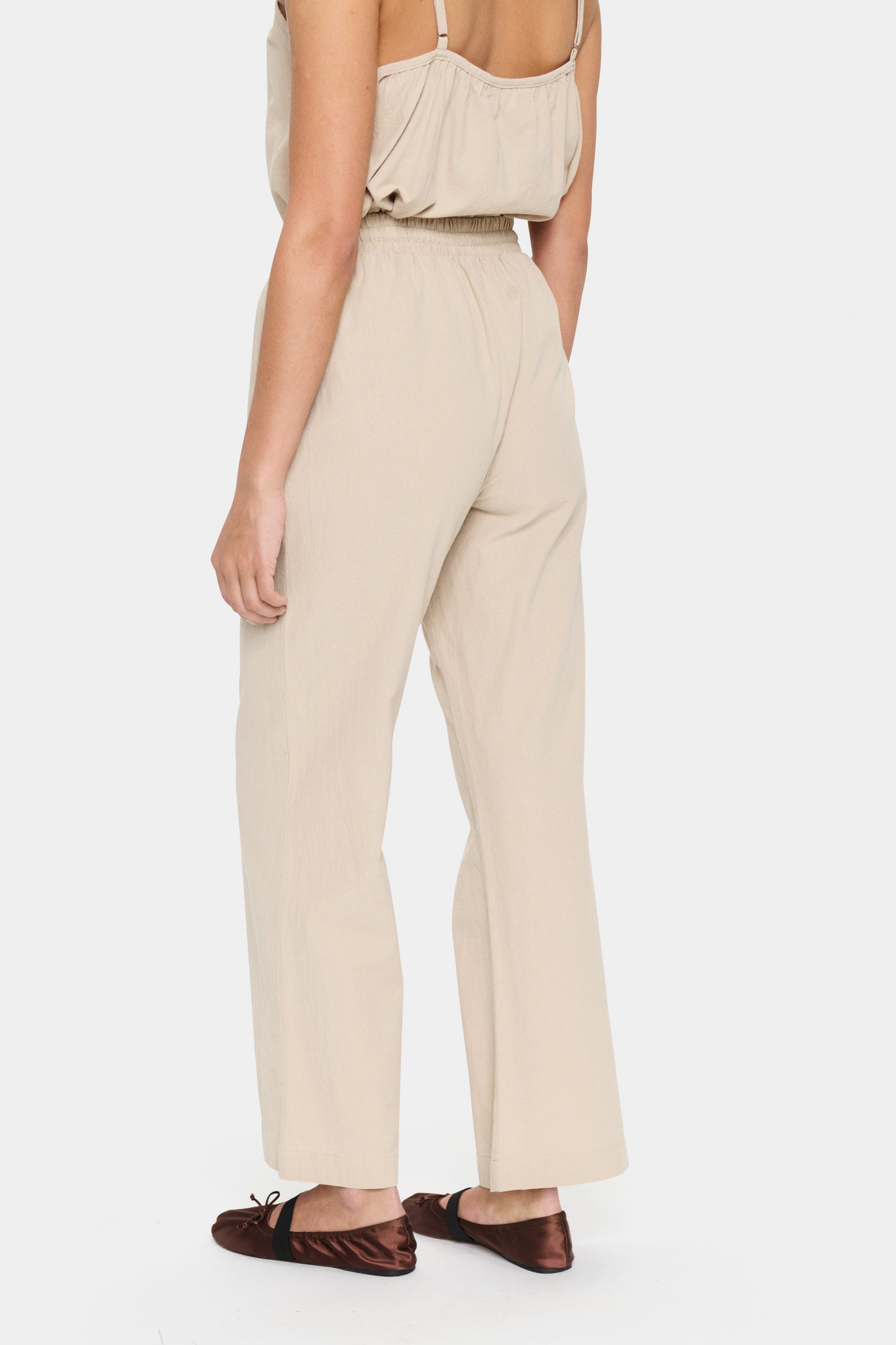 Saint Tropez Zalinda Trousers - Plaza Taupe