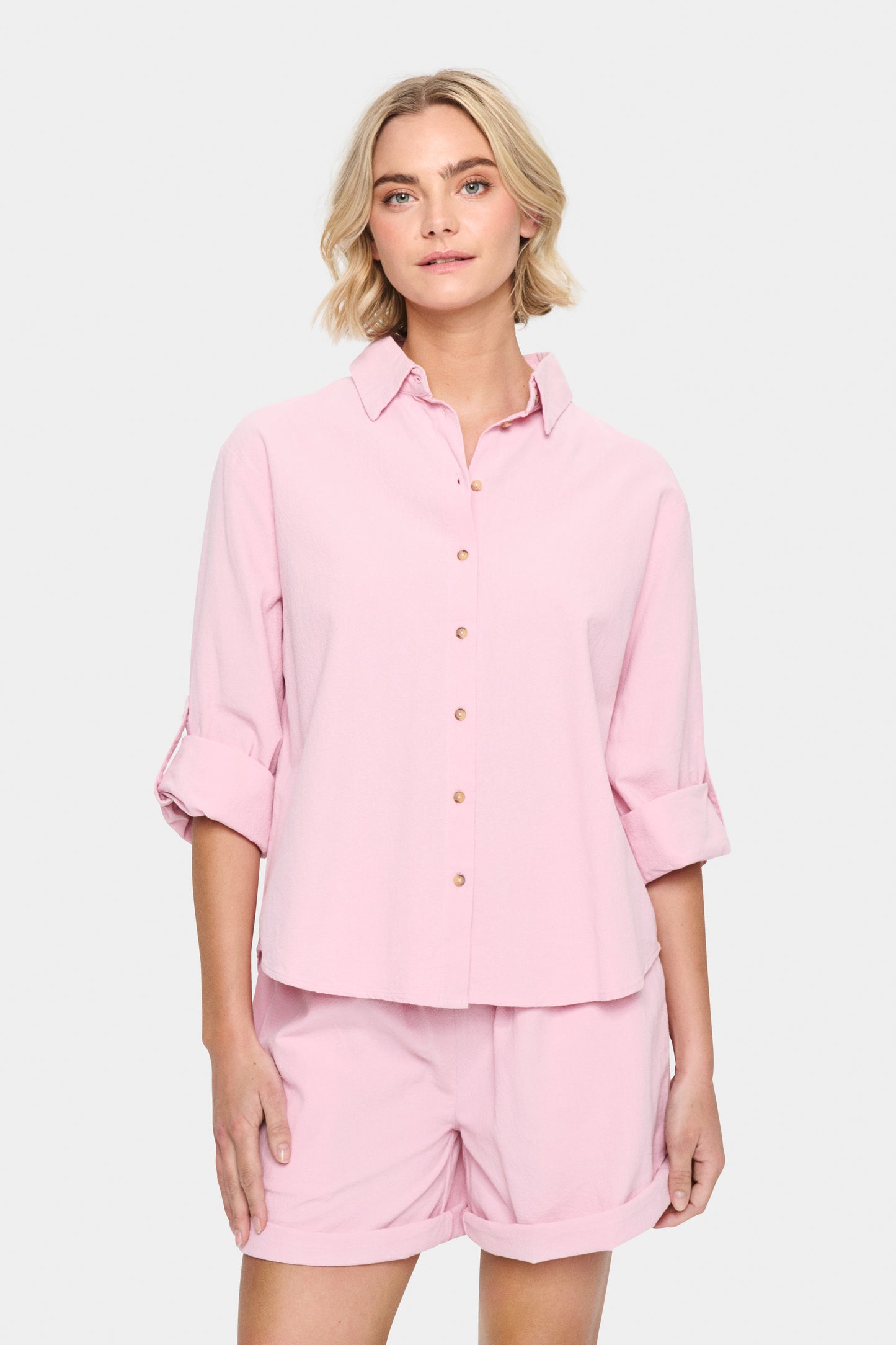 Saint Tropez Zalinda Shirt - Pink Nectar
