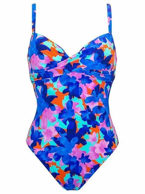 Pour Moi Heatwave Underwire Control Swimsuit - 32-d