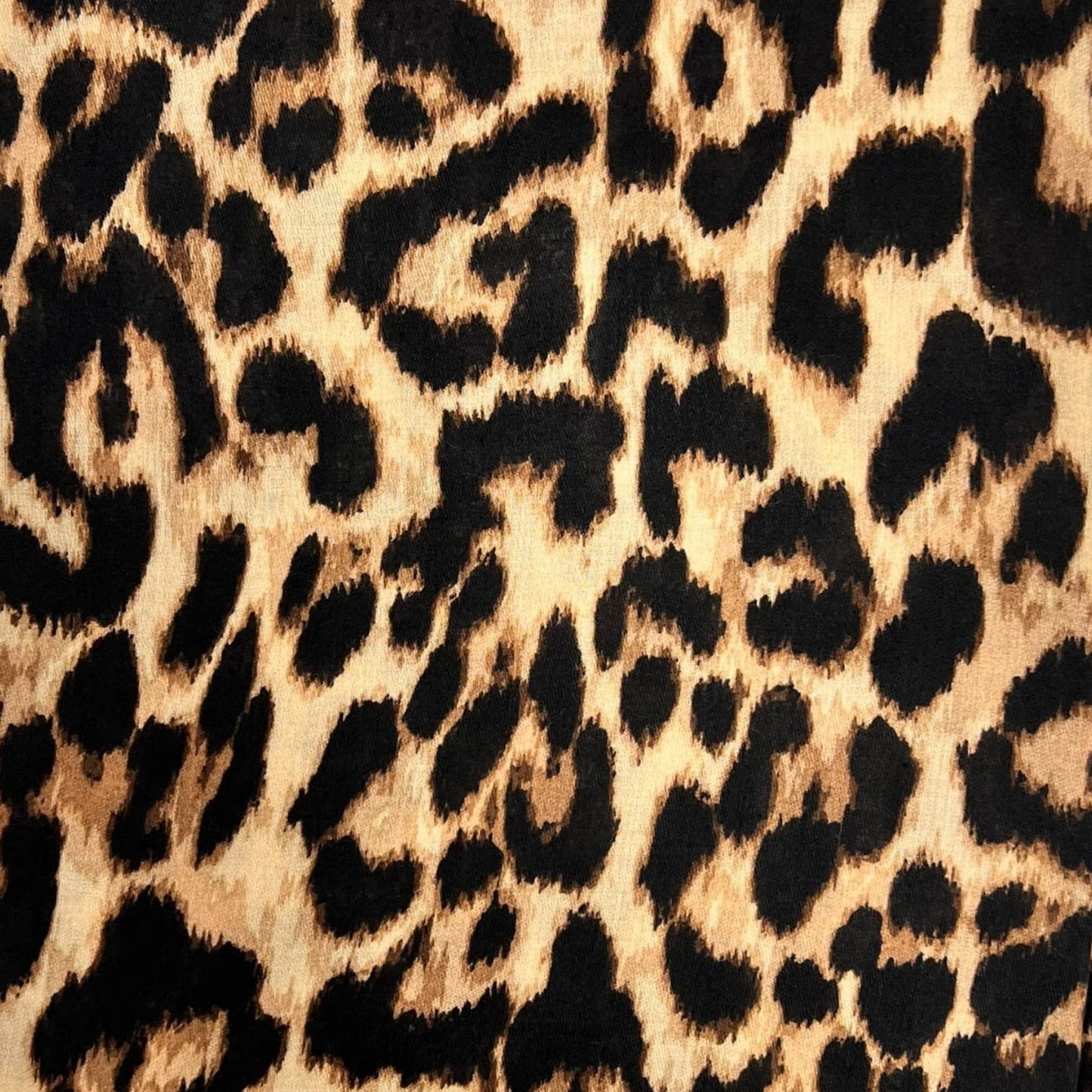 Close-up of a leopard print pattern