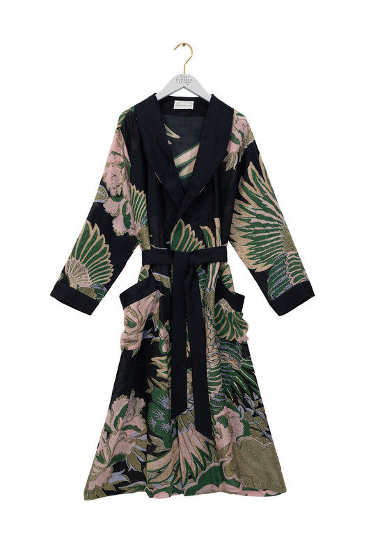 One Hundred Stars Emerald Crane Gown