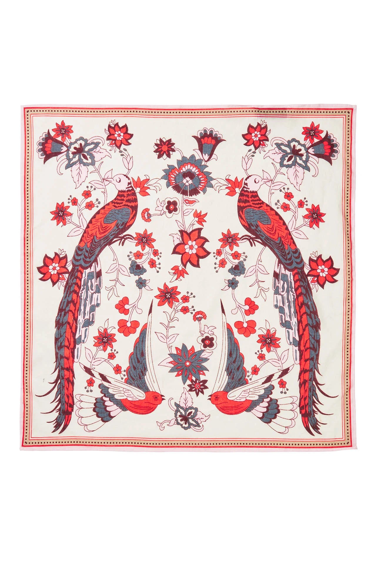 Lollys Laundry Gardenbirds Scarf - creme-2