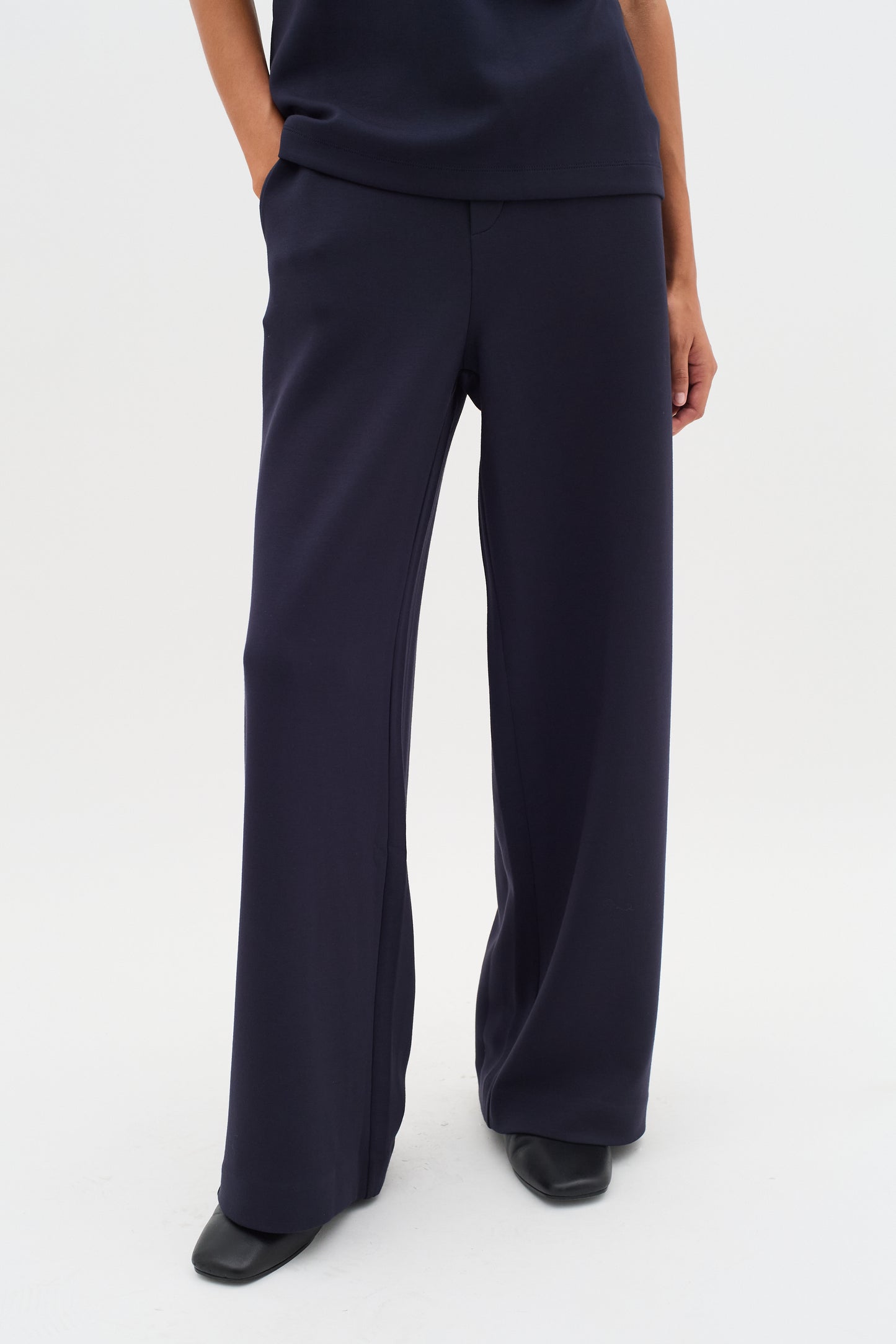 Gincette Inwear Trouses in Marine Blue