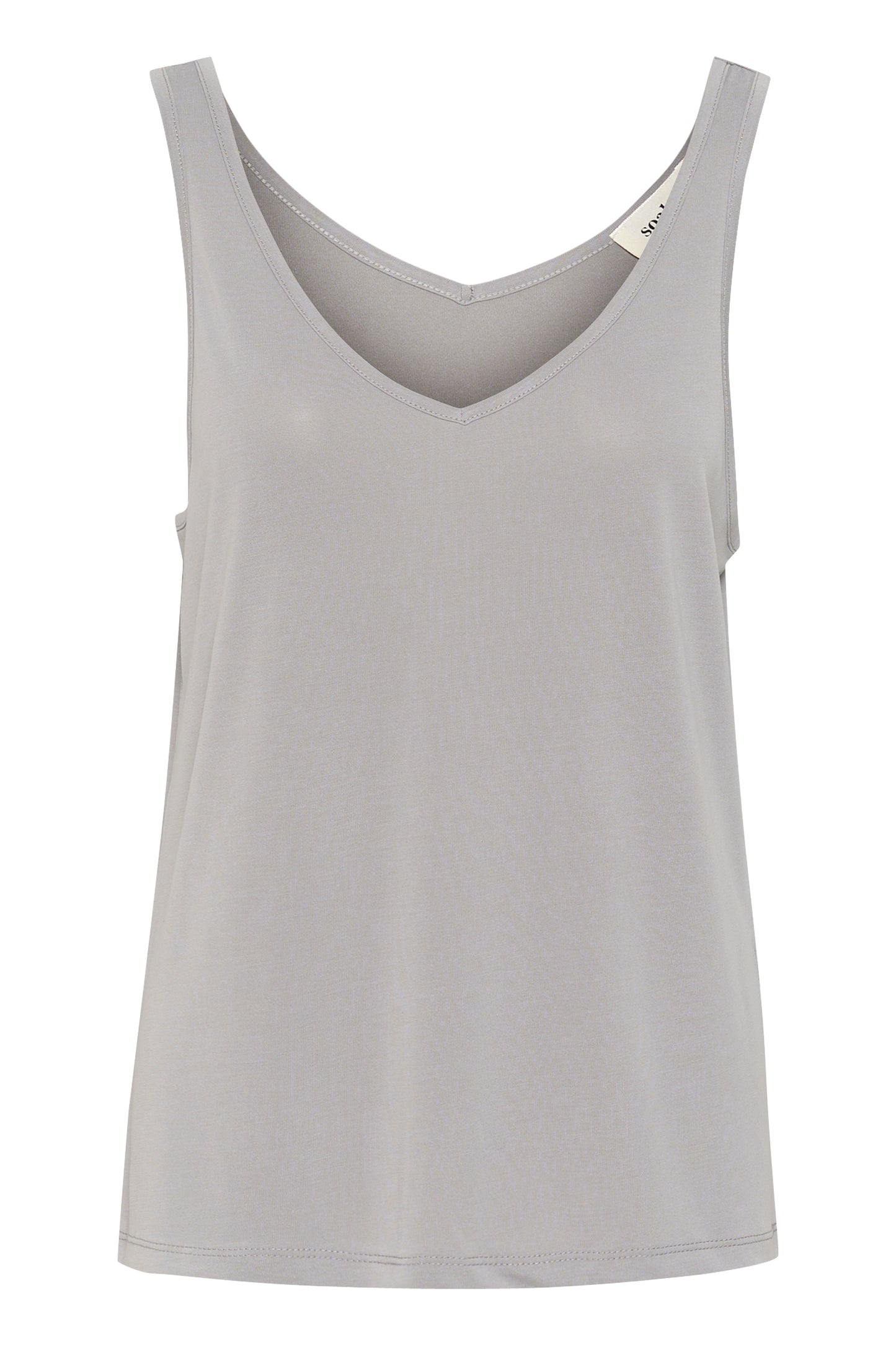 Columbine Tank Top by Soaked in Luxury sleeveless top in grey