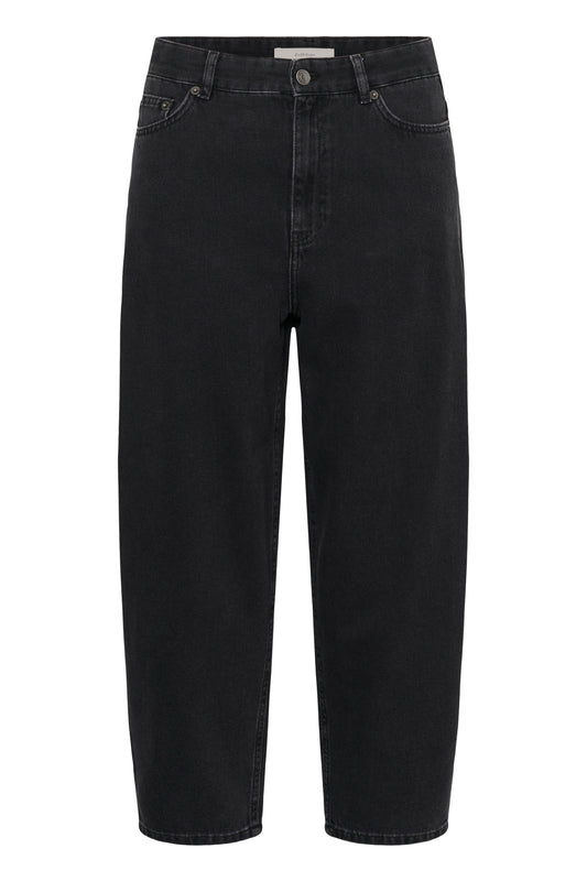 Inwear Hafina Black Barrel Leg Jeans