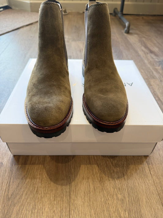 Another Trend Chunky Chelsea Boots - Green Cacoa