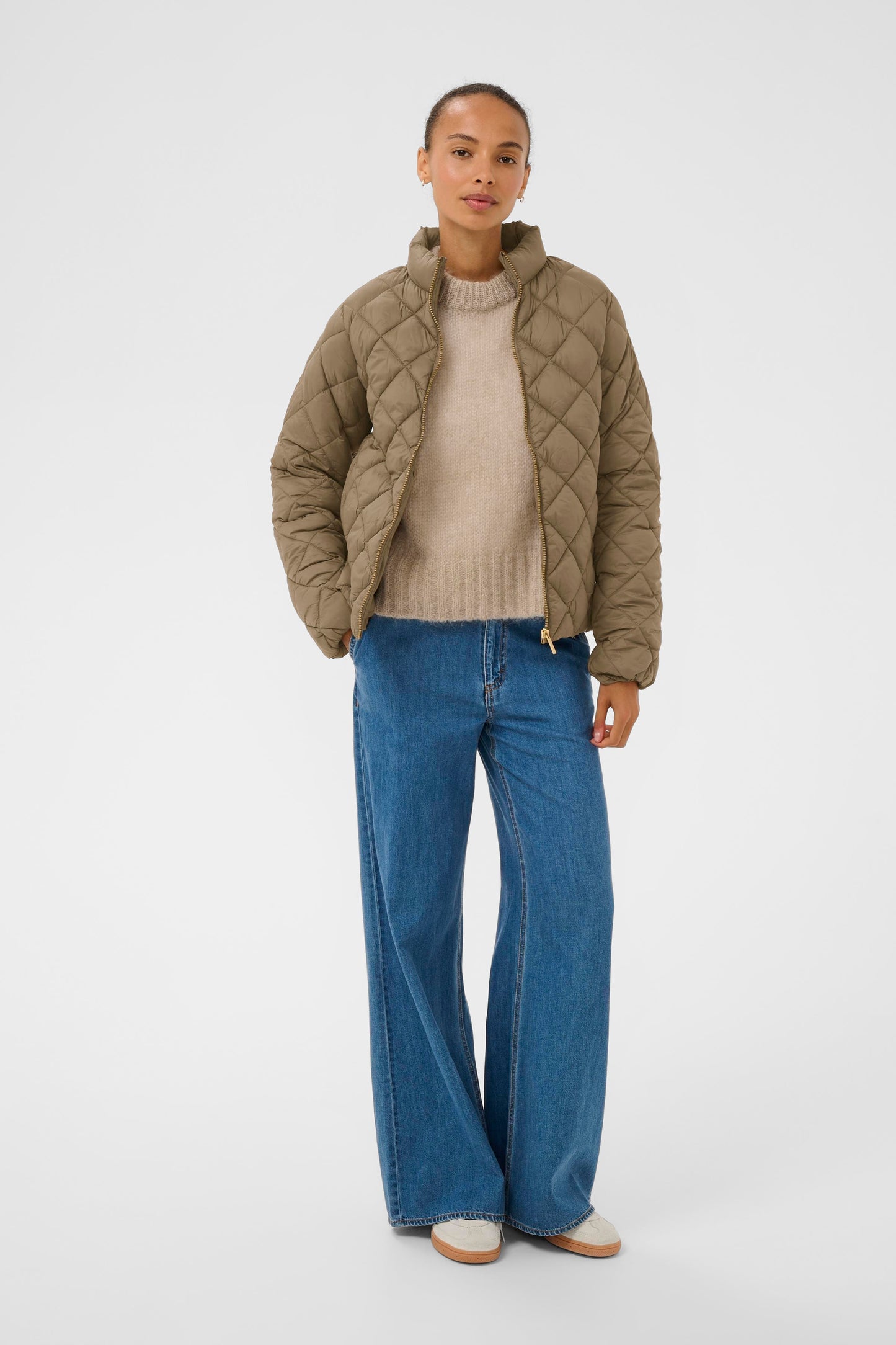 Olia Jacket Shitake neutral women’s jacket
