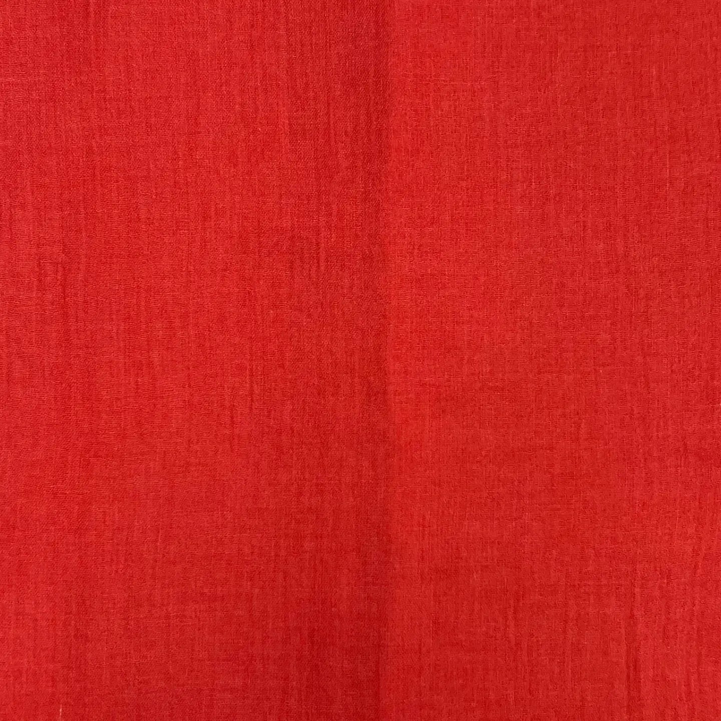 Orange red cotton modal scarf