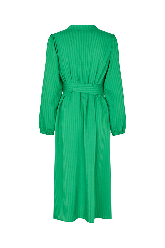 Lollys Laundry Paris Midi dress in green.