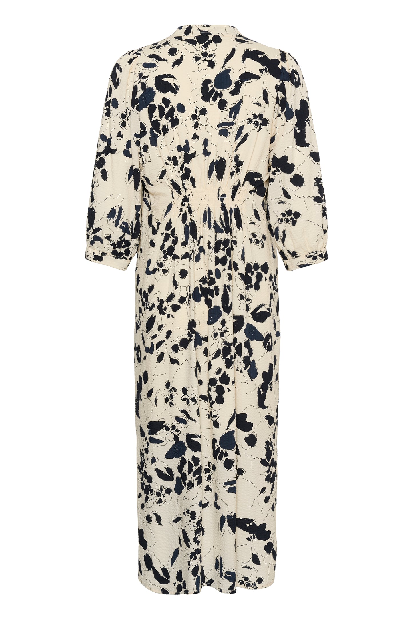 Part Two Alessa Floral patterned long dress on a white background