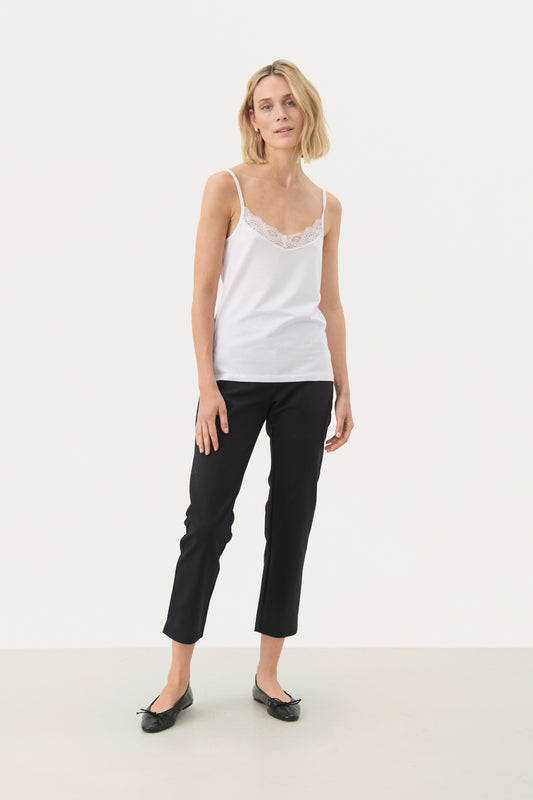 Woman wearing the Part Two Nataliene Camisole Top