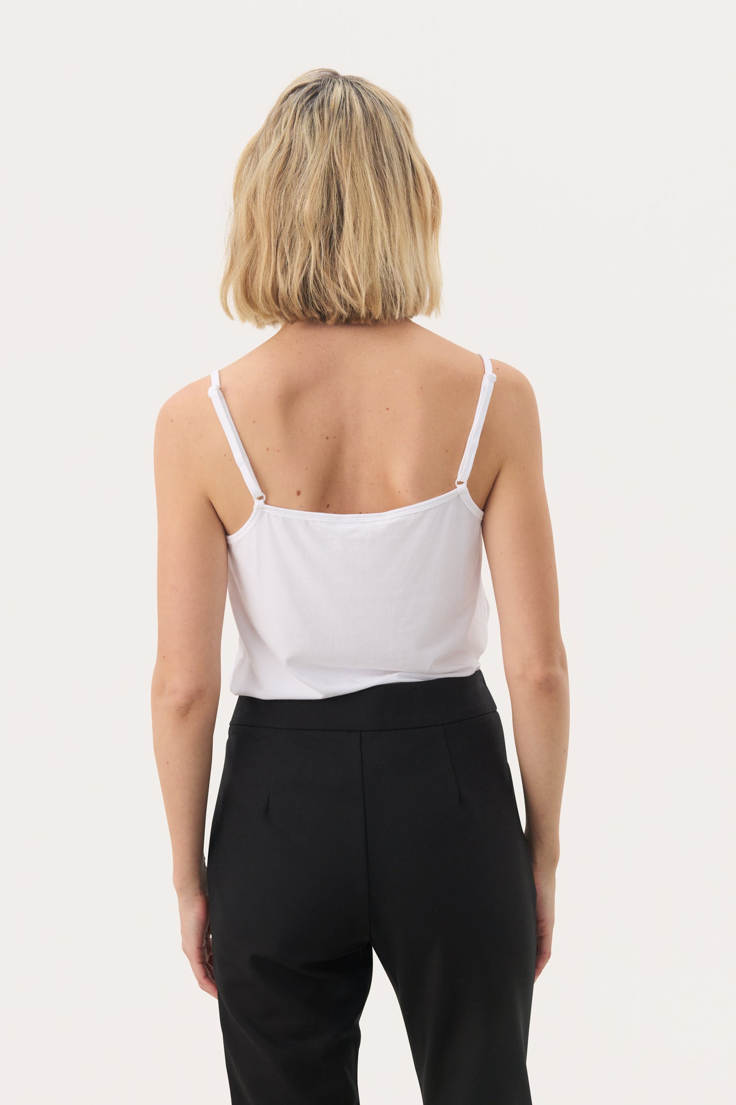 Woman wearing the Part Two Nataliene Camisole Top