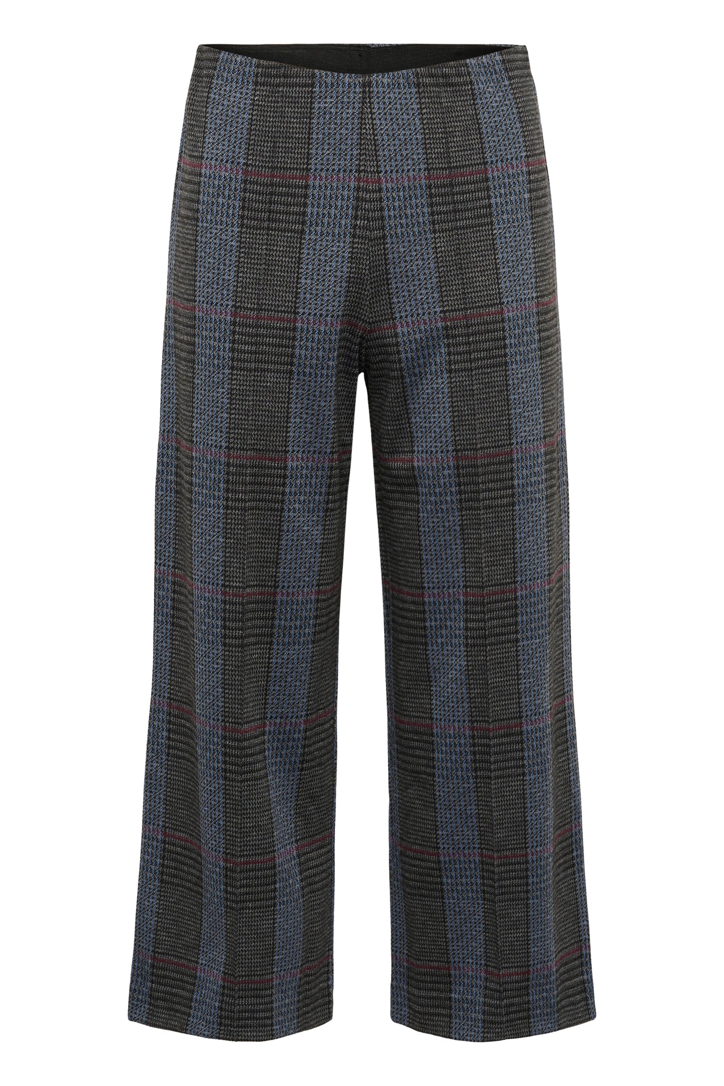 Part Two Llisan Trouser - Large Grey Check - xs