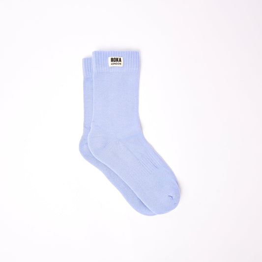 Roka Wimbledon Socks Organic Cotton Crew Socks