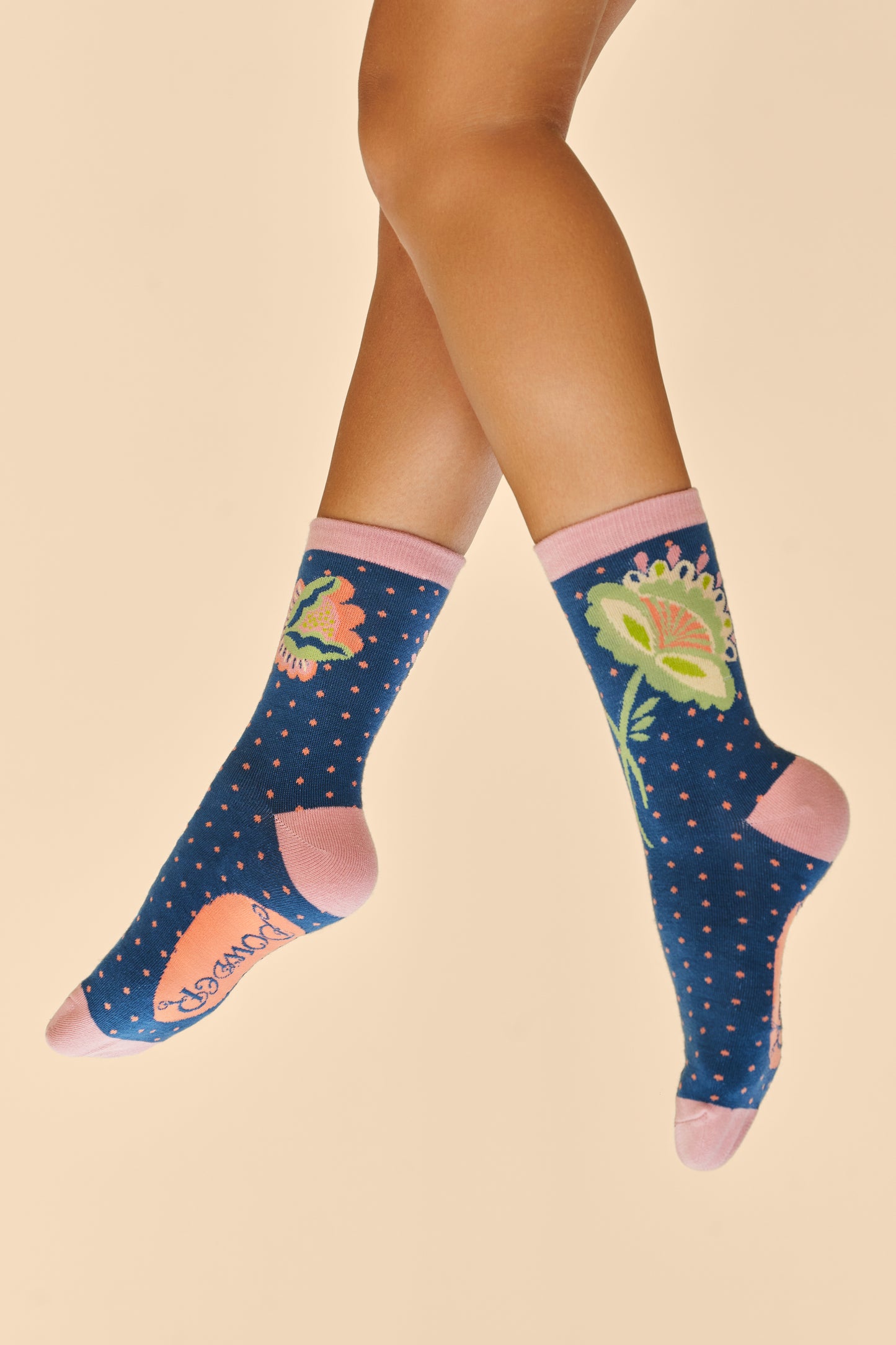 Powder Ankle Socks - Scandinavian Stems - Default Title