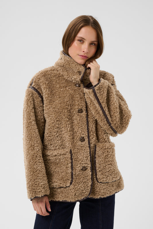 Samantha Teddy Brown Saint Tropez Jacket