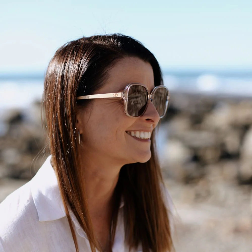 SOEK Scarlett Champagne Sunglasses