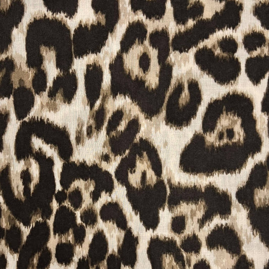 Close-up of a leopard print pattern