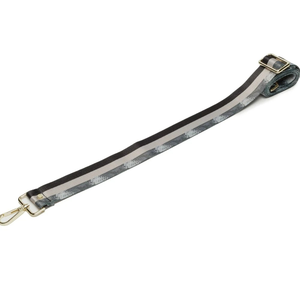 Elie Beaumont 3.5 cm Strap - Python Stripe - Default Title