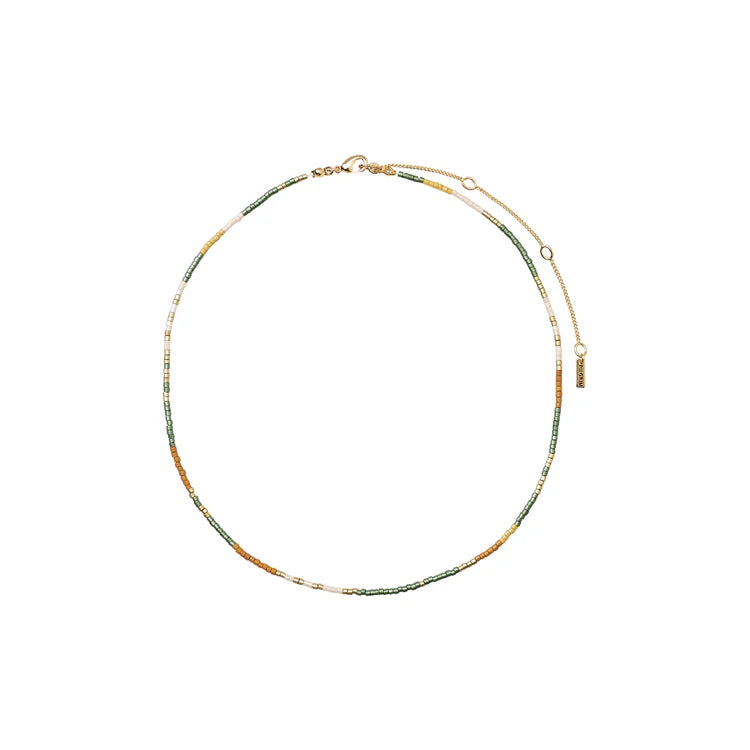 Pilgrim Alison Bead Necklace - Brown - Default Title