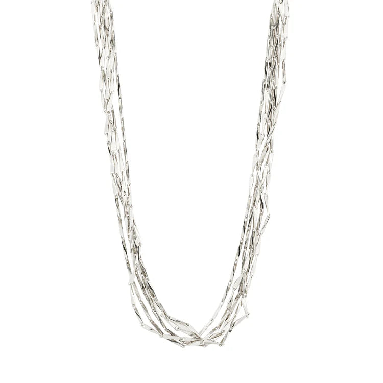 Pilgrim Connect Necklace - Silver Plated - Default Title