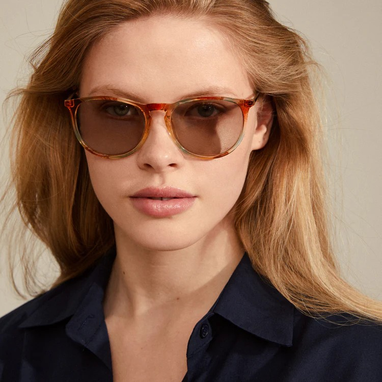 Pilgrim Vanille Sunglasses - Multi/Gold - Default Title