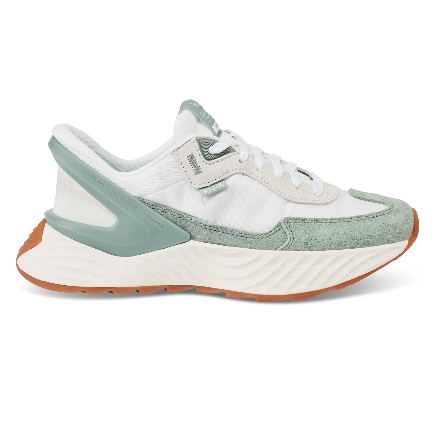 Kizik Monaco - White Iceberg Green - uk-4