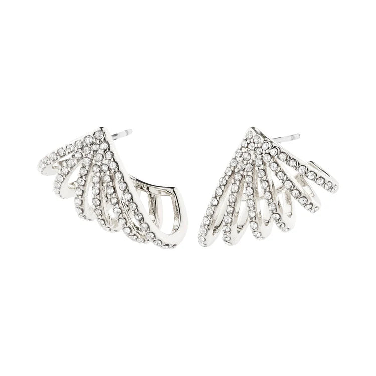 Pilgrim Priscilla Earrings - Silver Plated - Default Title