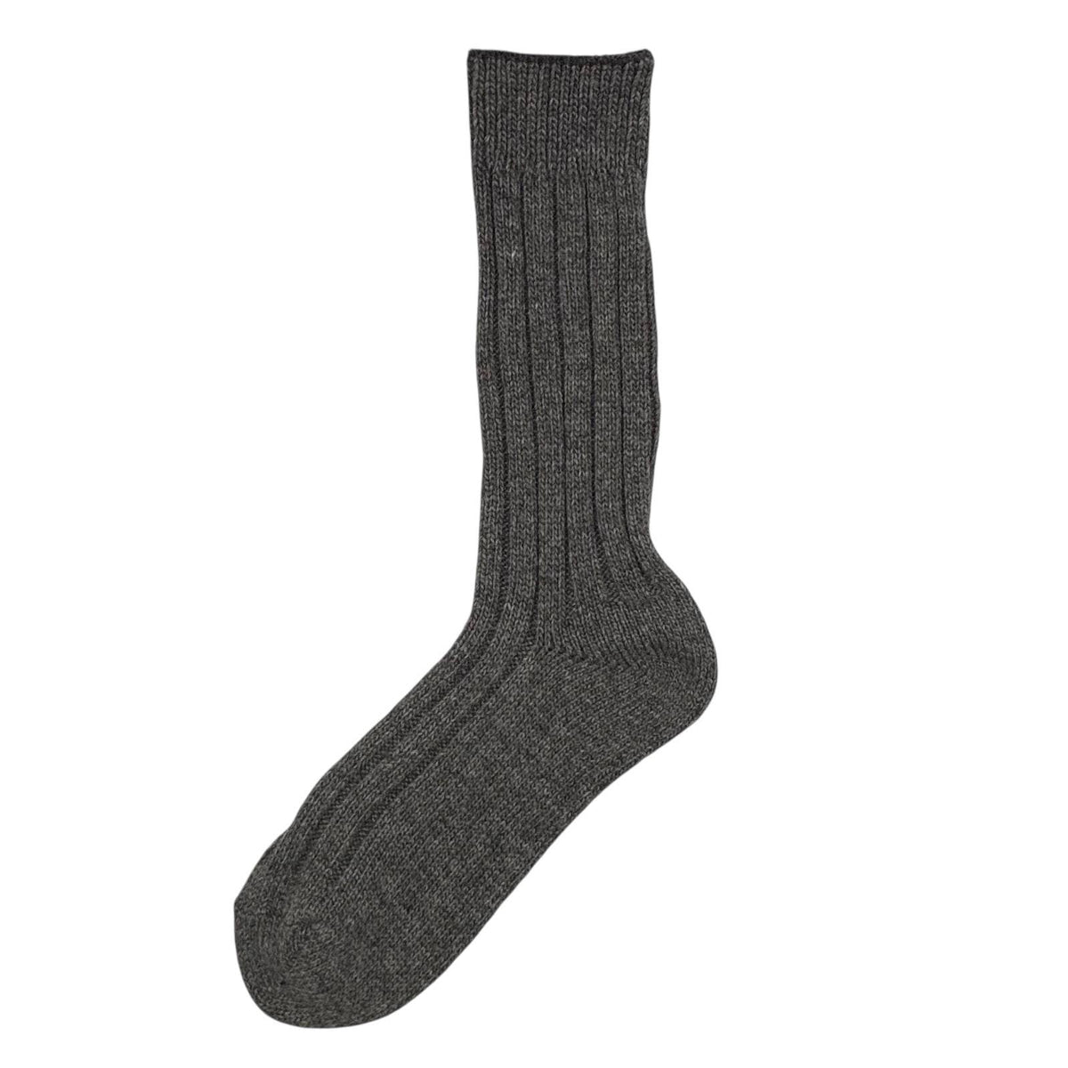 Sofia cashmere-blend pair of socks: Olive
