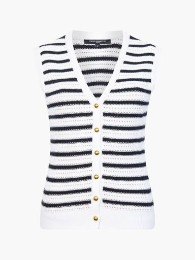 French Connection Lumi Mozart Knit Waistcoat