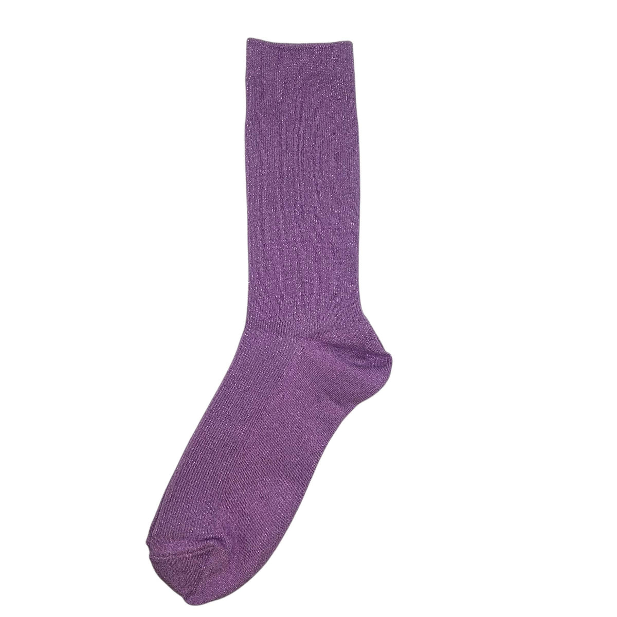 Vegas sparkle single socks: Dark Pink