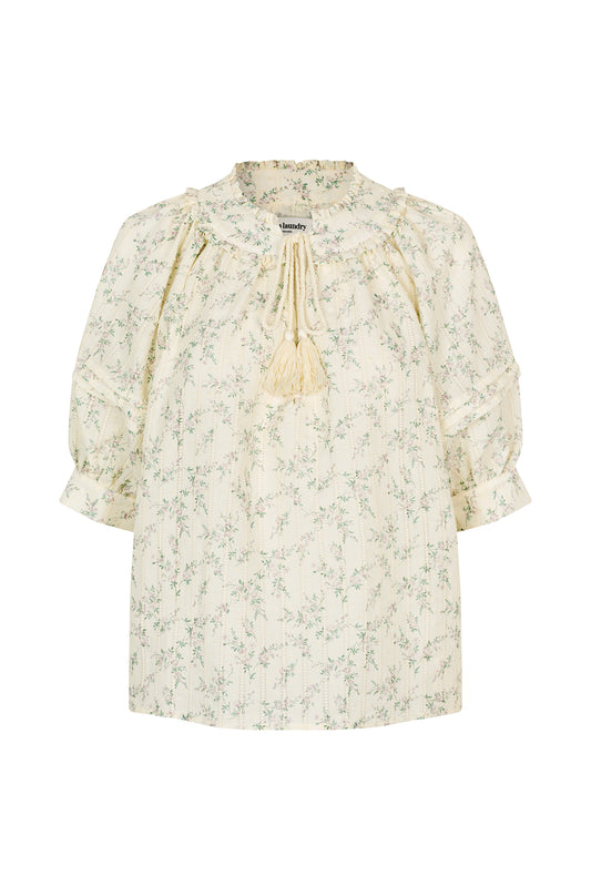 Lollys Laundry Alvi Blouse - Creme