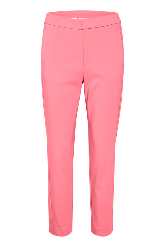 InWear Zella Flat Trousers - Pink Rose