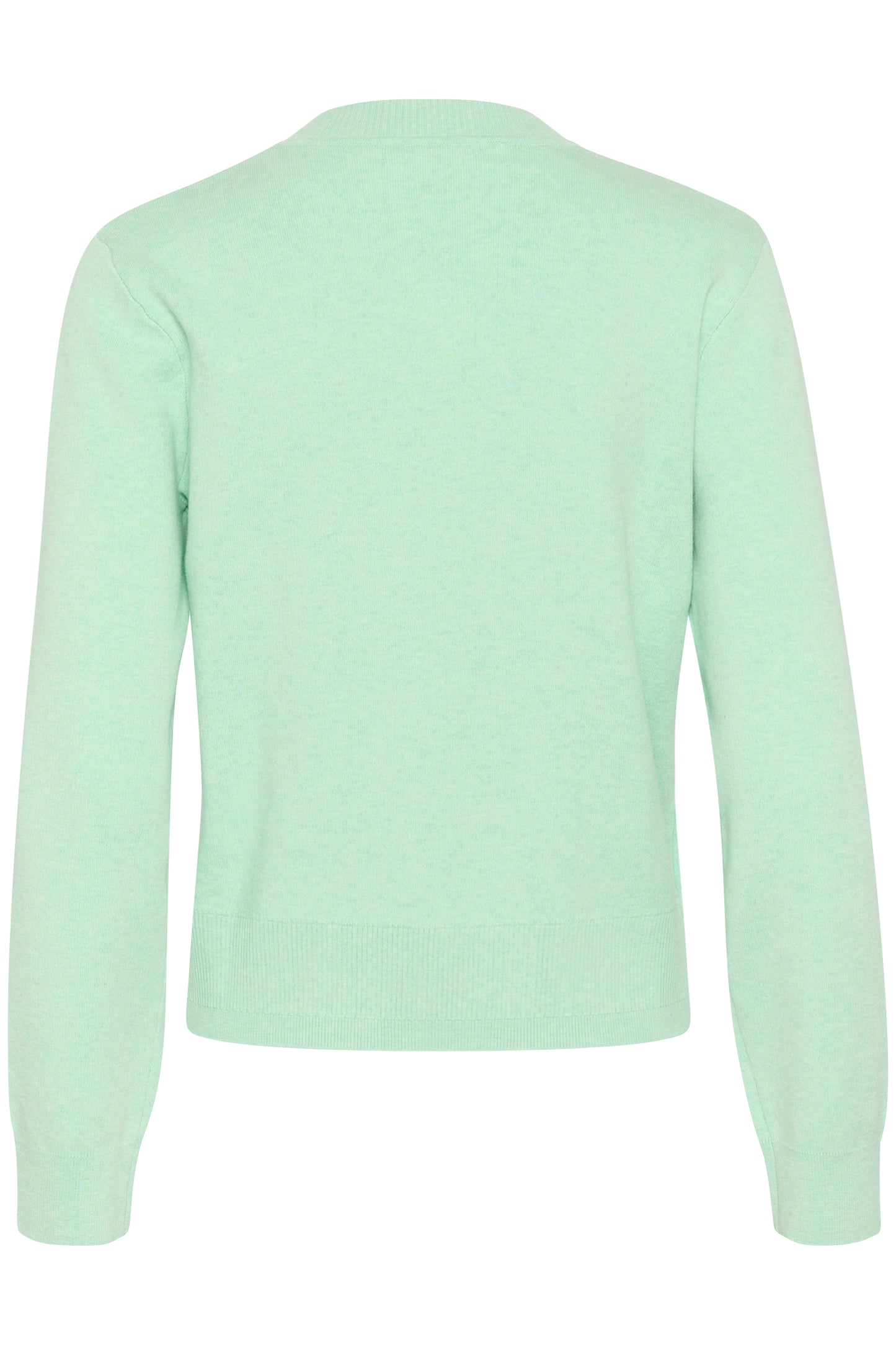 InWear Wallis V-Neck Pullover - Dusty Aqua Melange