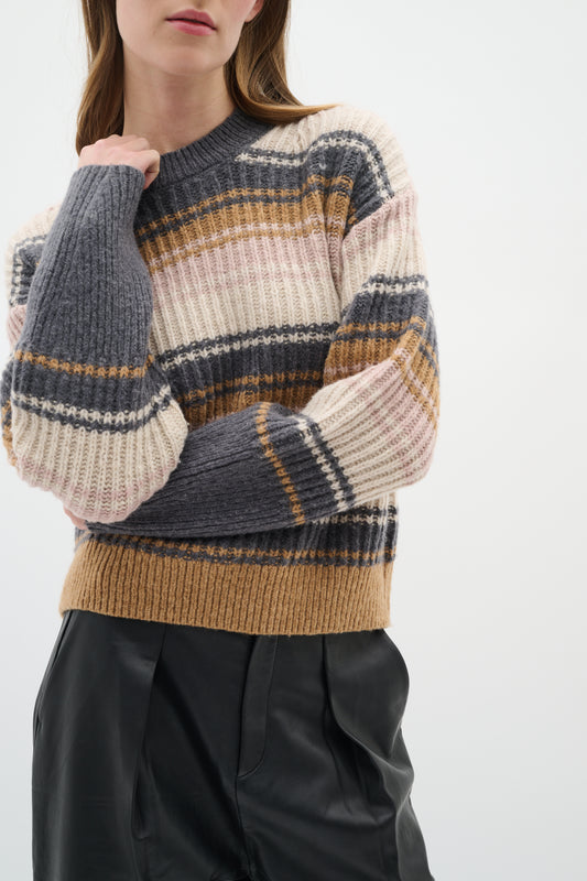 InWear Garp Pullover - Multistripes - xs