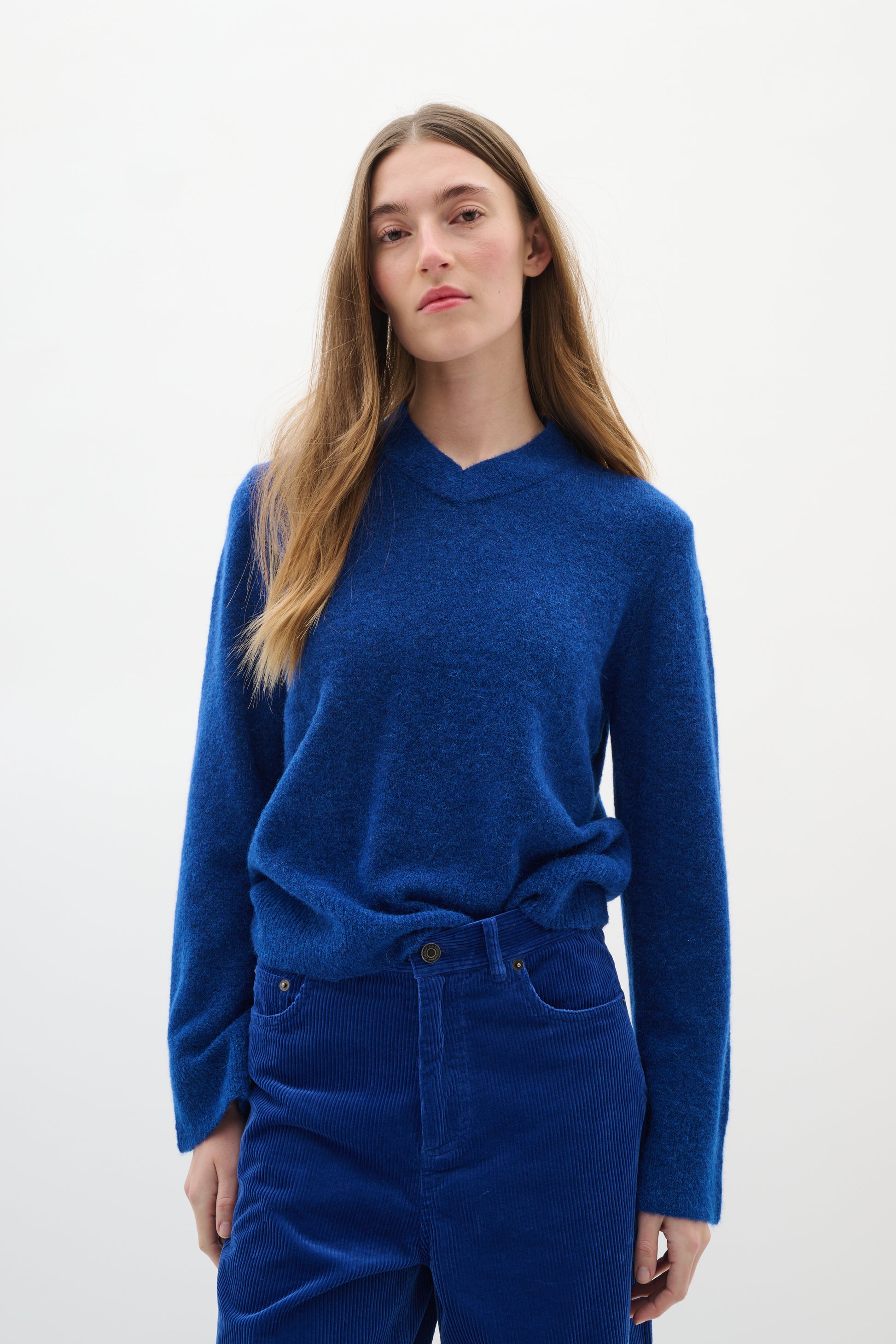 InWear Guni V Neck - Sodalite - xs