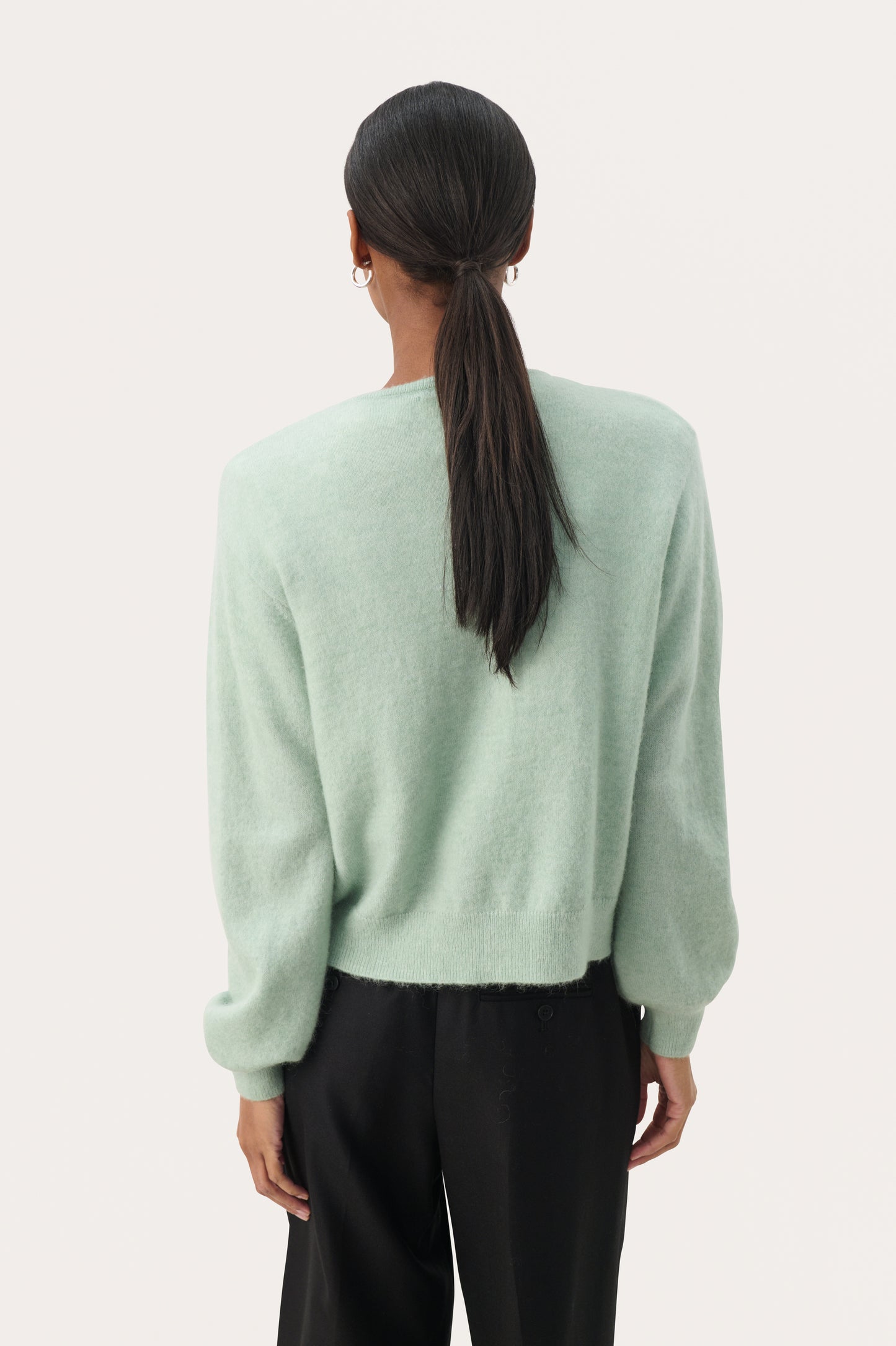 Part Two Ninell Cardigan - Cameo Green