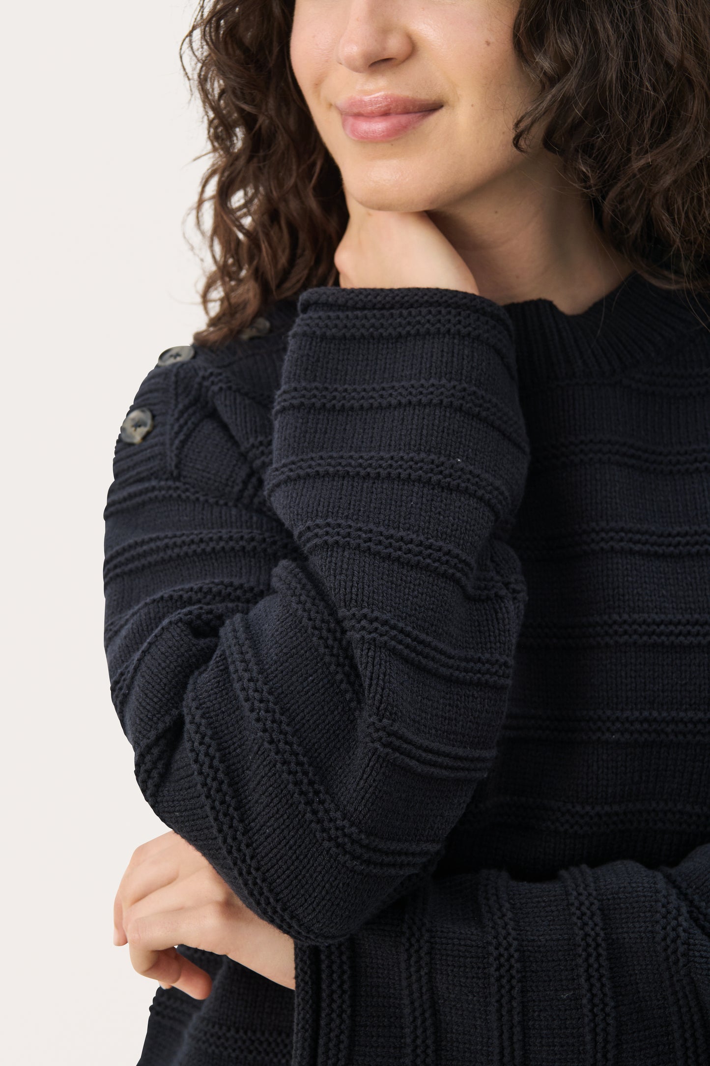 Part Two Noell Pullover - Dark Navy