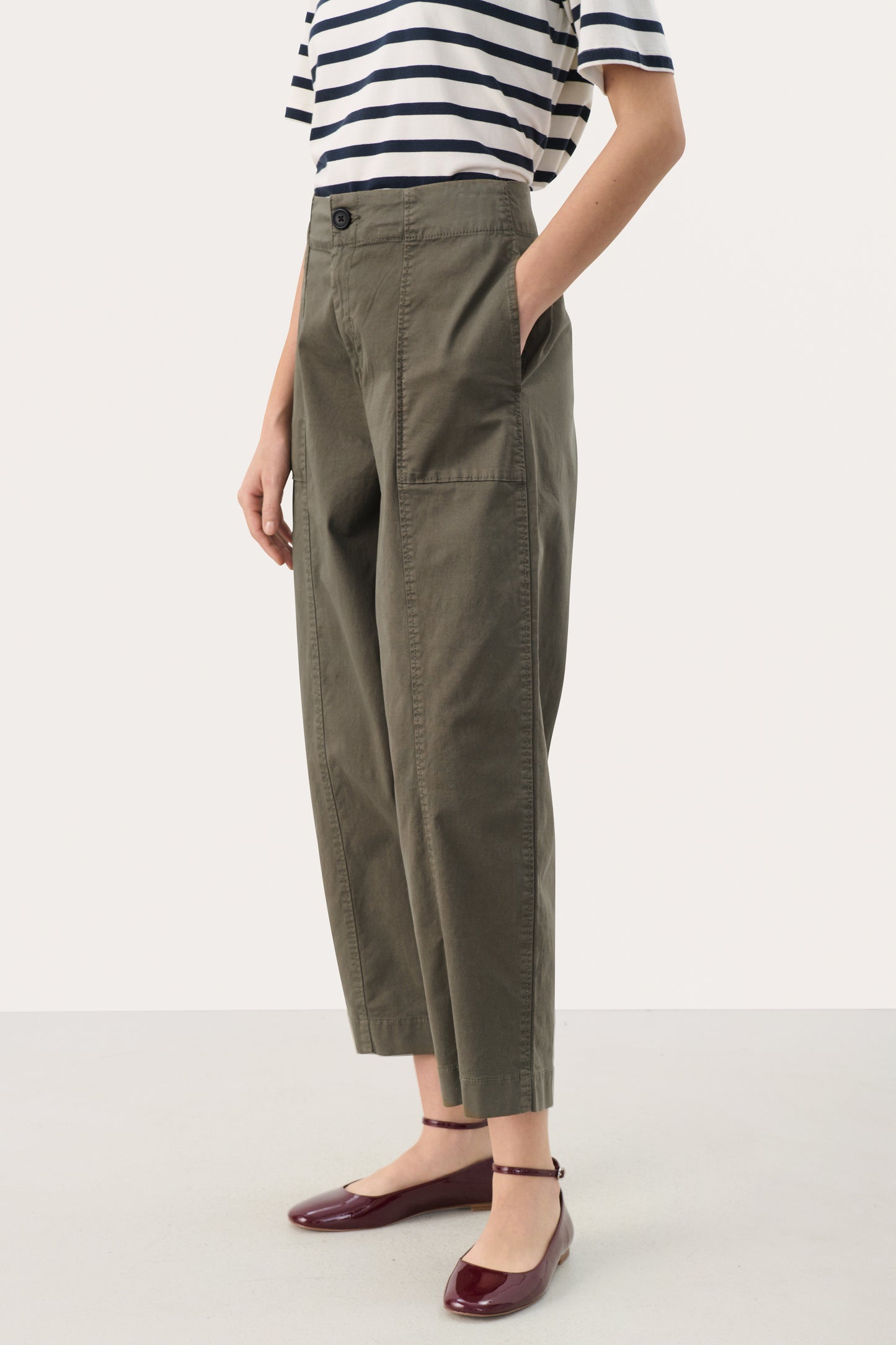 Part Two Netta Trousers - Kalamata