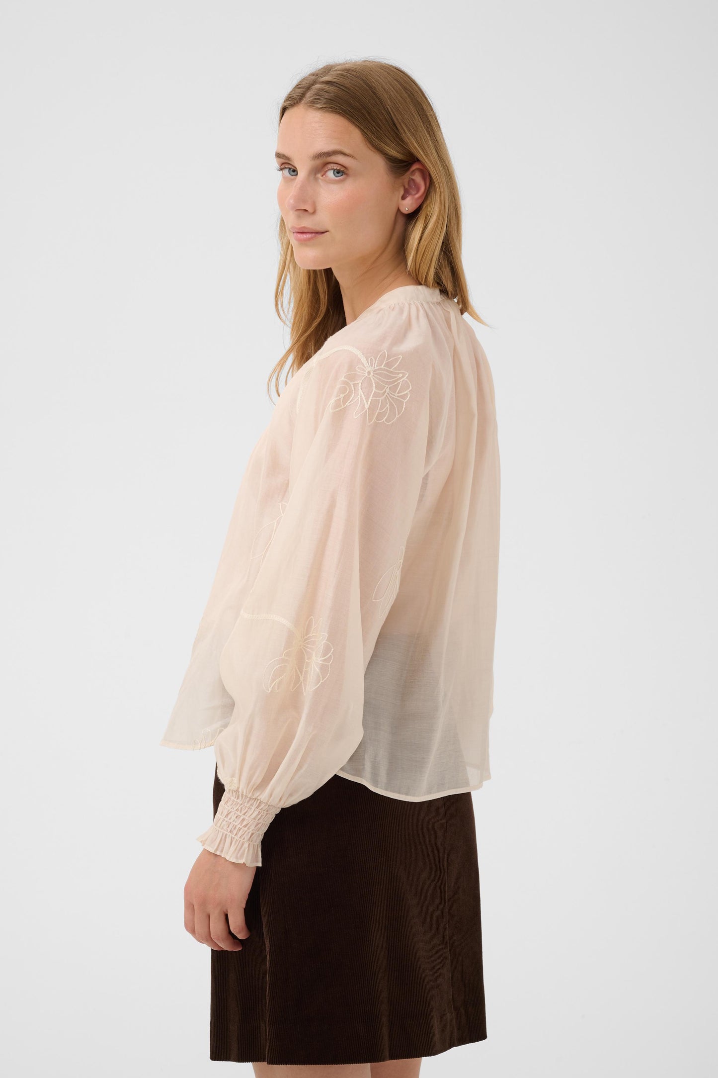 Part Two Cheyanne Shirt - Whitecap Grey
