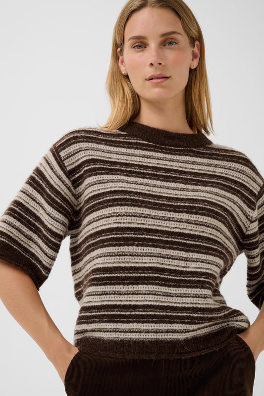 Part Two Cerys Pullover - Brown/French Oak